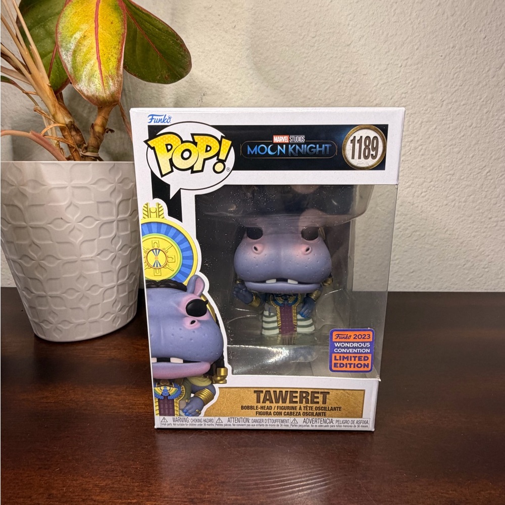 Funko Marvel MOON KNIGHT TAWERET 1189 Wondrous Convention Exclusive 2023